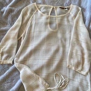 Merrell Sheer Cream Sporty/Dress Shirt
